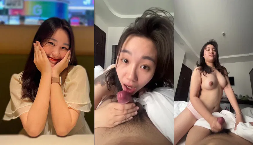 Vẻ mặt của em ngây thơ hồn nhiên khi làm tình